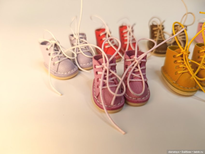Ботиночки для кукол 2.4*1.1 см по стельке (фото 2)