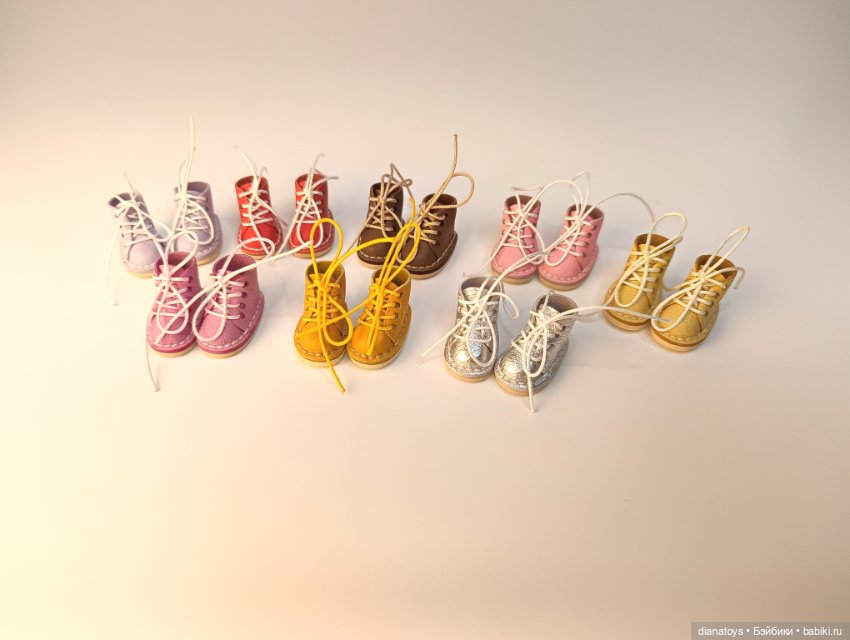 Ботиночки для кукол 2.4*1.1 см по стельке (фото 3)