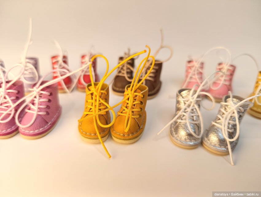 Ботиночки для кукол 2.4*1.1 см по стельке