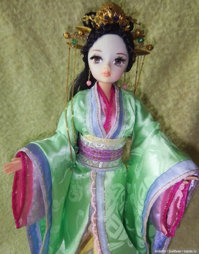 Кукла шарнирная Китайская принцесса (фото 8)