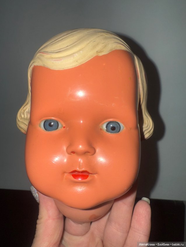 Голова куклы Schildkrot — Винтажные куклы и игрушки детства