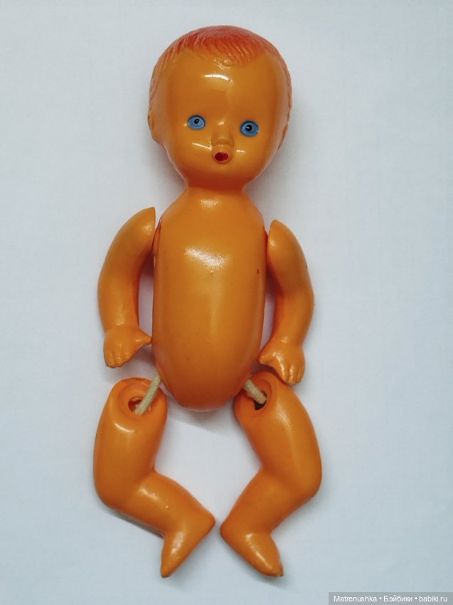 Пупсик целлулоидный времён СССР (фото 2)