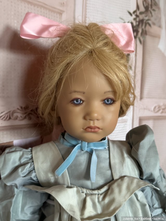 Милашка Skille от Annette Himstedt со своей маленькой куколкой (фото 7)