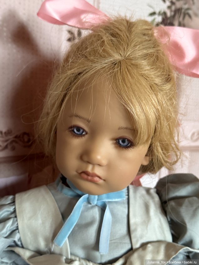 Милашка Skille от Annette Himstedt со своей маленькой куколкой (фото 4)