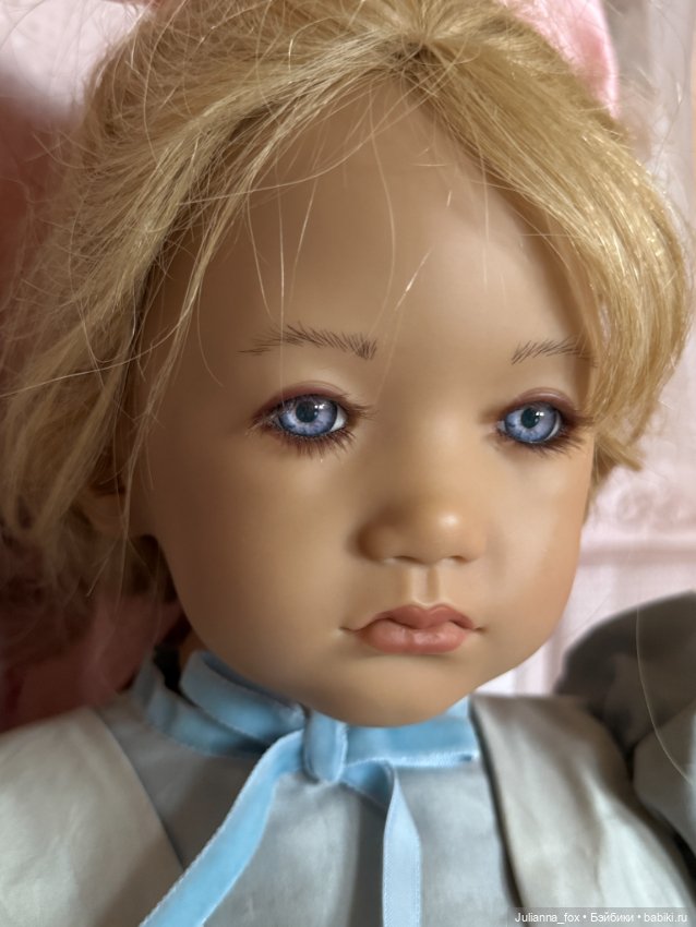 Милашка Skille от Annette Himstedt со своей маленькой куколкой (фото 5)