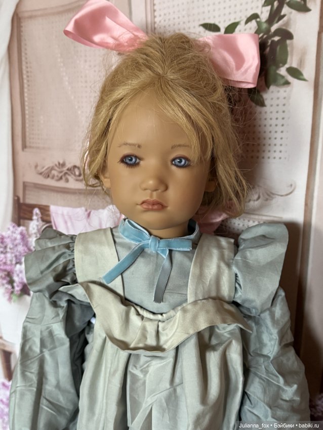 Милашка Skille от Annette Himstedt со своей маленькой куколкой (фото 9)