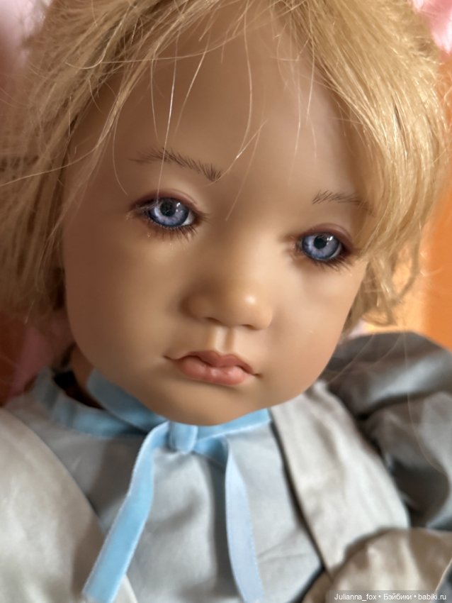 Милашка Skille от Annette Himstedt со своей маленькой куколкой (фото 3)