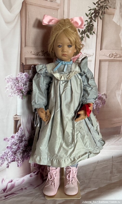 Милашка Skille от Annette Himstedt со своей маленькой куколкой (фото 2)