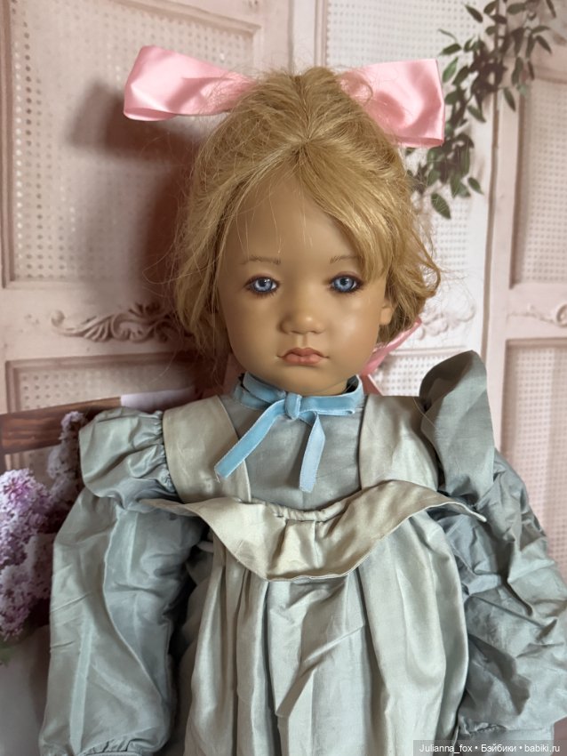 Милашка Skille от Annette Himstedt со своей маленькой куколкой (фото 8)