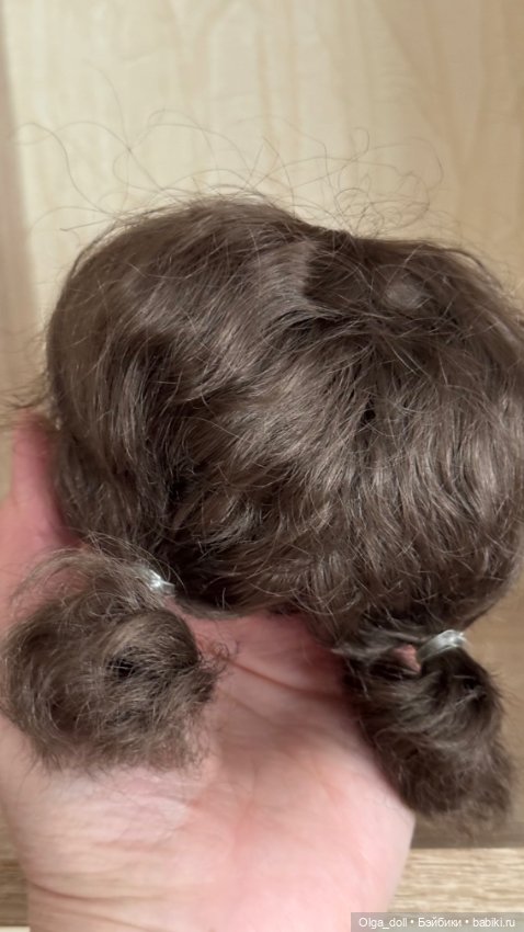Парик для кукол JUSUNS — Парики и волосы (мохер) для кукол (фото 6)
