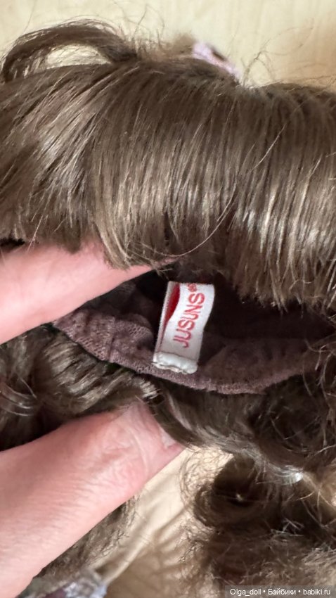 Парик для кукол JUSUNS — Парики и волосы (мохер) для кукол (фото 7)