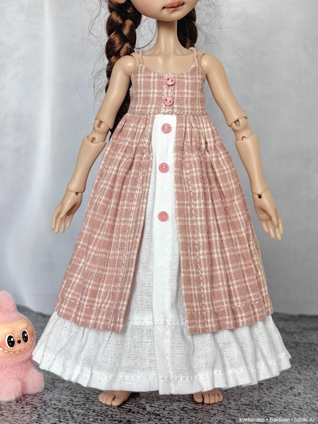 Сарафаны для Жу (Даша Нужнова), клетка (фото 4)