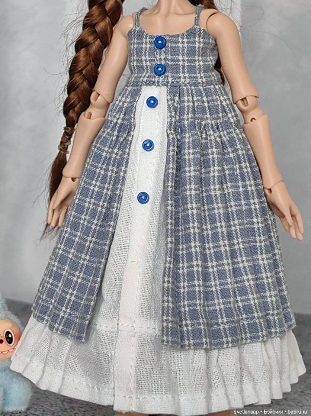 Сарафаны для Жу (Даша Нужнова), клетка (фото 2)