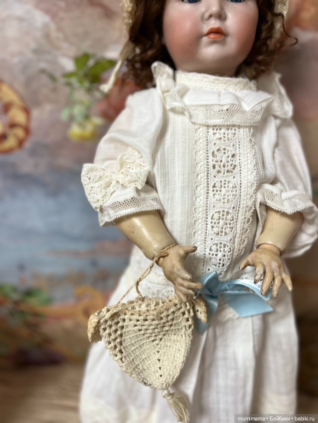 Антикварная немочка Kammer Reinhardt 117/A "Mein Liebling" рост 50 см (фото 6)