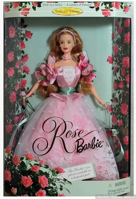 Барби Роза /Rose Barbie — Игровые куклы (фото 6)