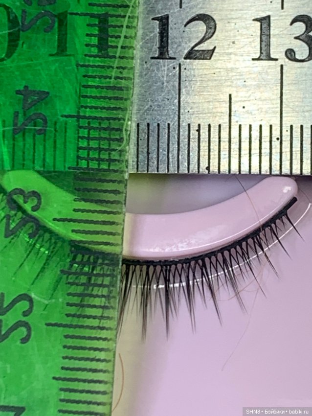 Реалистичные реснички для кукол (фото 2)