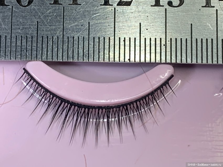 Реалистичные реснички для кукол (фото 3)