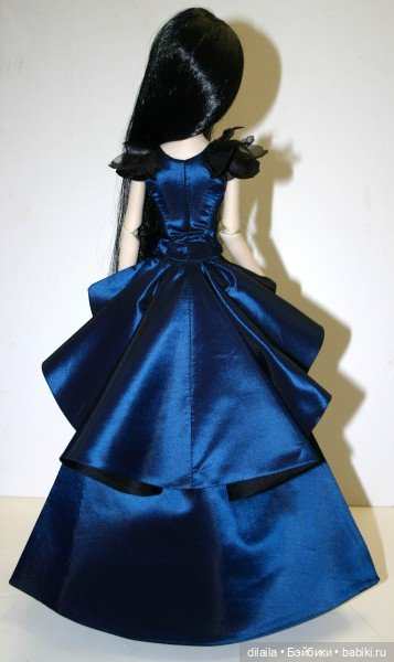 Выкройка PDF в натуральную величину / бюстье и длинная юбка для куклы Evangeline Ghastly (рост 43 см (фото 4)