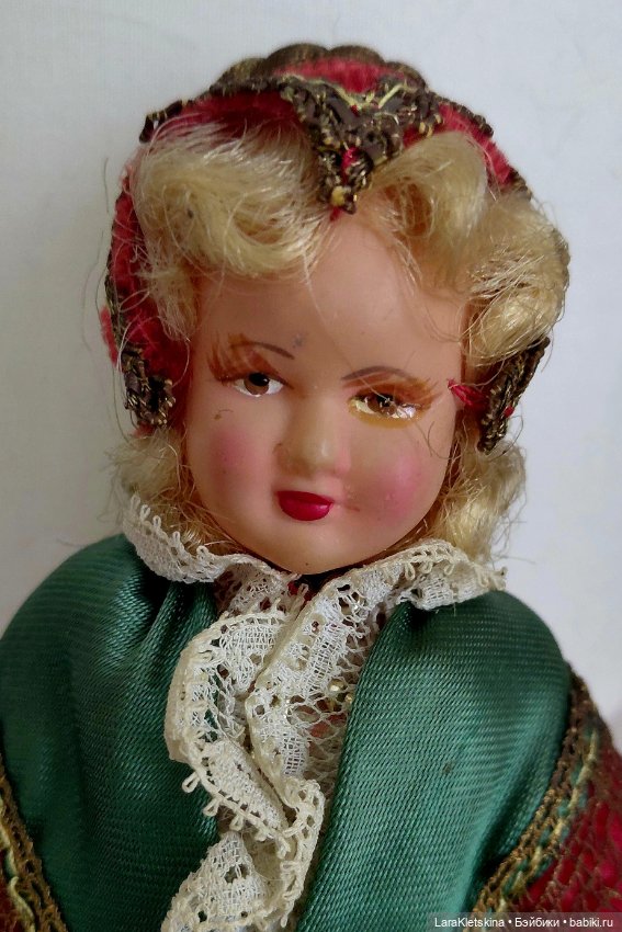 Petitcollin Кукла из целлулоида. Франция