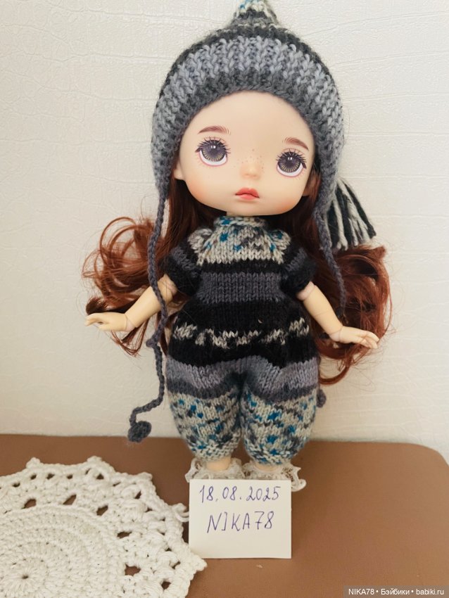 Комплект вязанный для куколки Monst (фото 3)