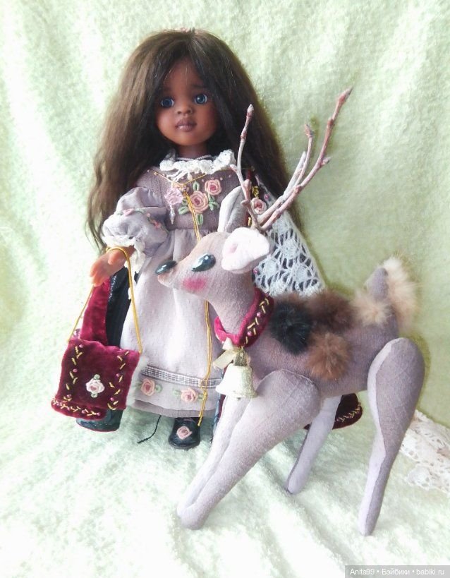 Кукла Нора Паола Рейна Paola Reina ООАК (кастом куклы)