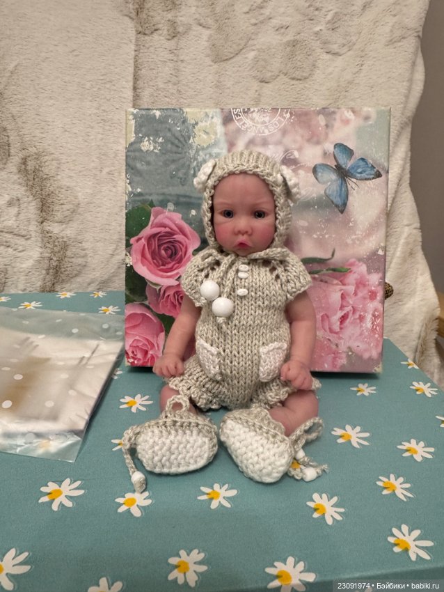 Авторский силиконовый малыш (фото 2)