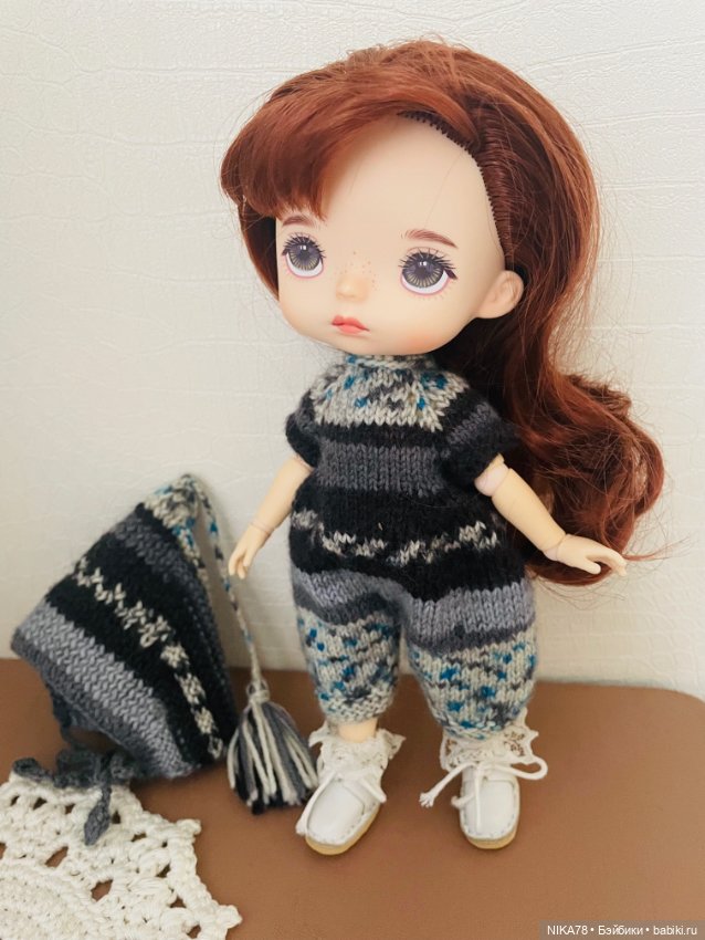 Комплект вязанный для куколки Monst (фото 4)