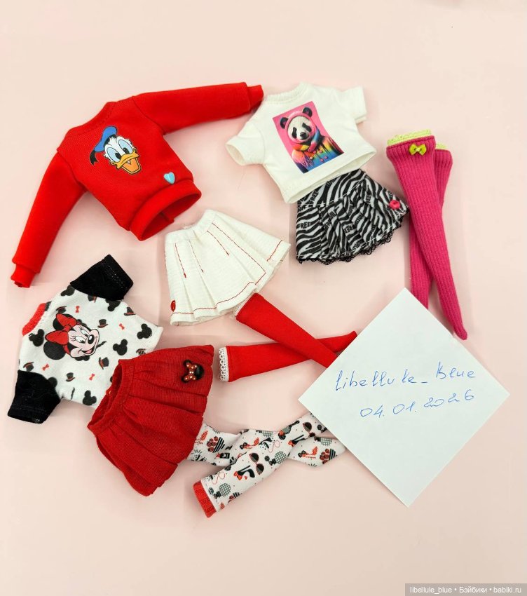 Одежда для кукол 1/6 (фото 6)