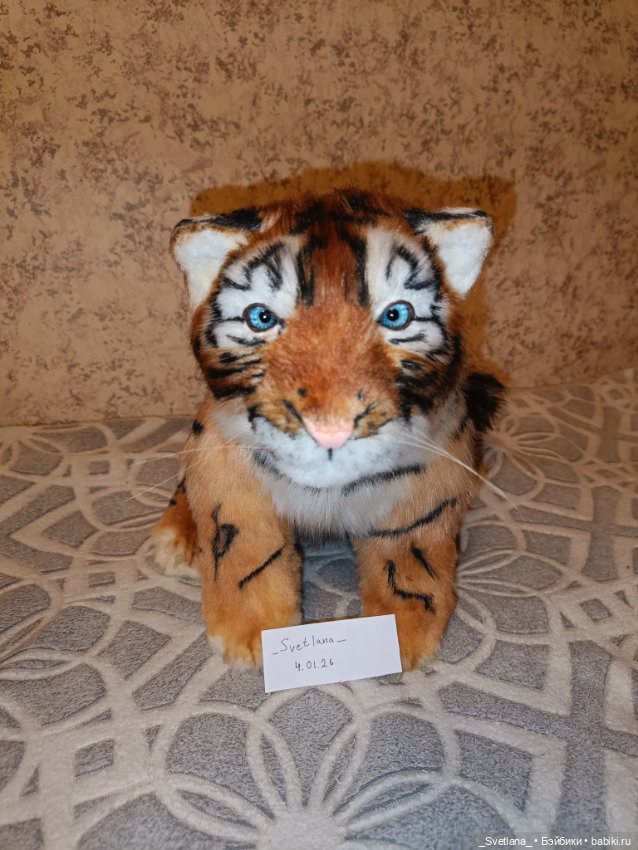 Игрушка - тигр — Авторские игрушки (фото 4)