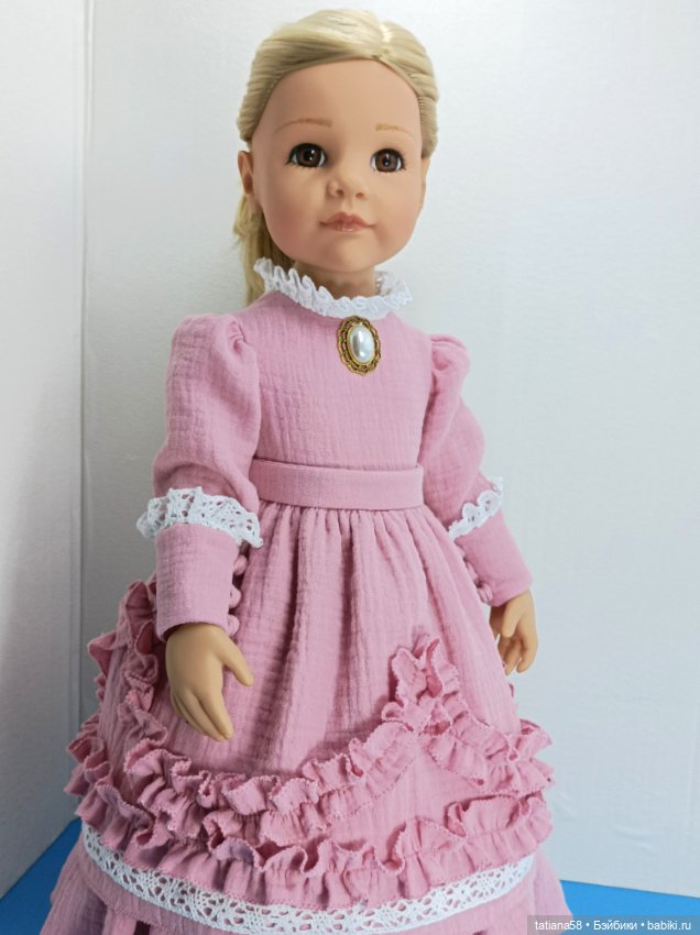 Бальное платье для куколки Gotz