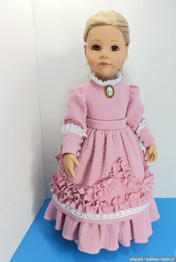 Бальное платье для куколки Gotz (фото 7)