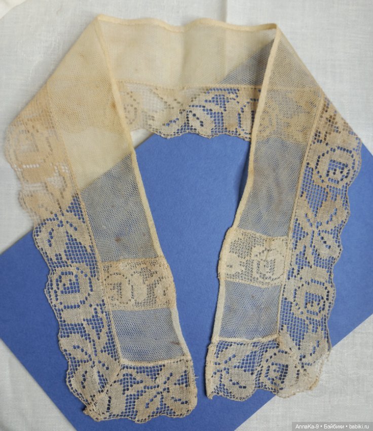 Кружево филе и валансеьн хлопковая сетка (фото 4)