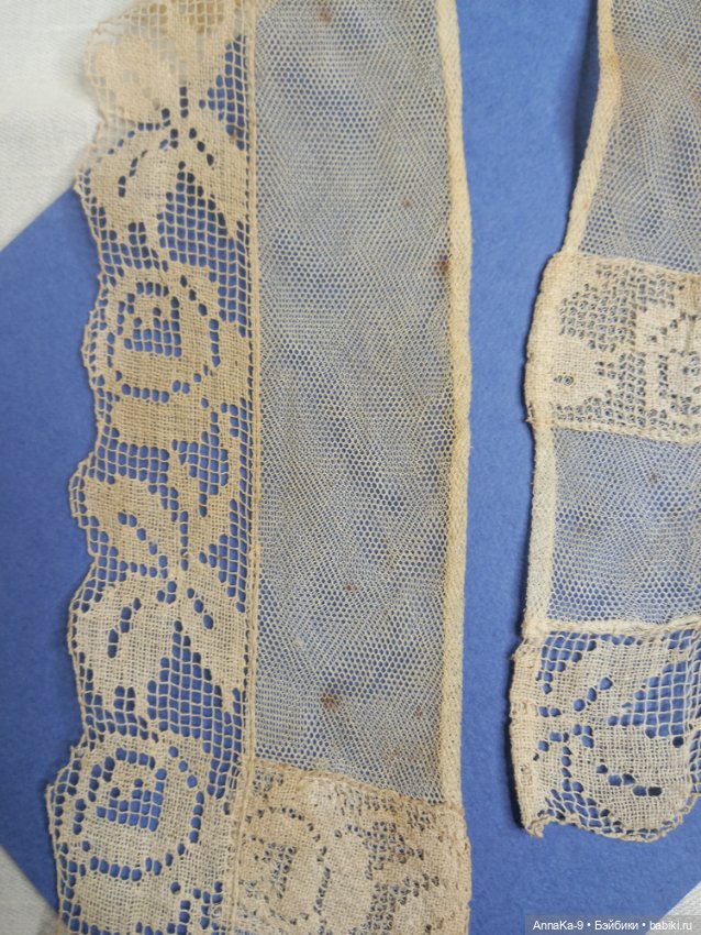 Кружево филе и валансеьн хлопковая сетка (фото 5)