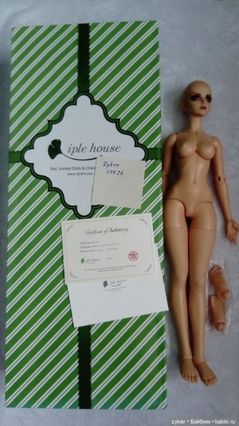 БЖД кукла Iplehouse Audrey на теле nYID (фото 7)