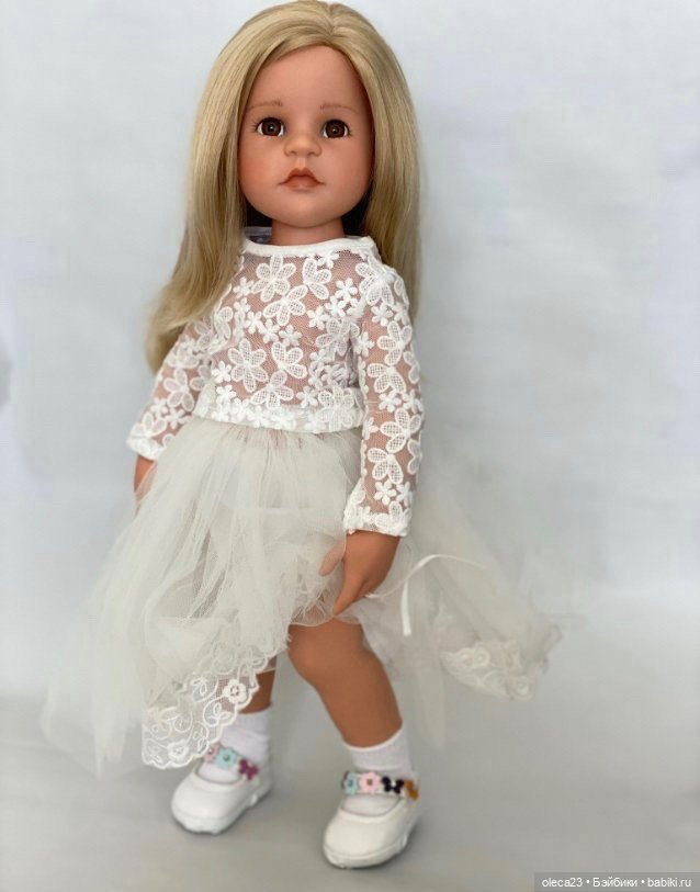 Носочки для кукол Gotz, Galoob Baby Face, Adora и кукол со схожими размерами (фото 5)