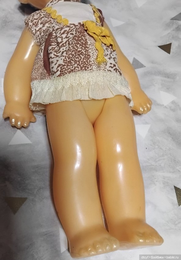 Олечка неигранная — Винтажные куклы и игрушки детства (фото 4)