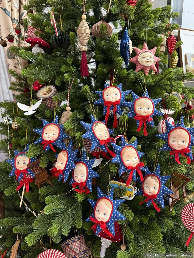 Звездочка игрушка на елку (фото 5)