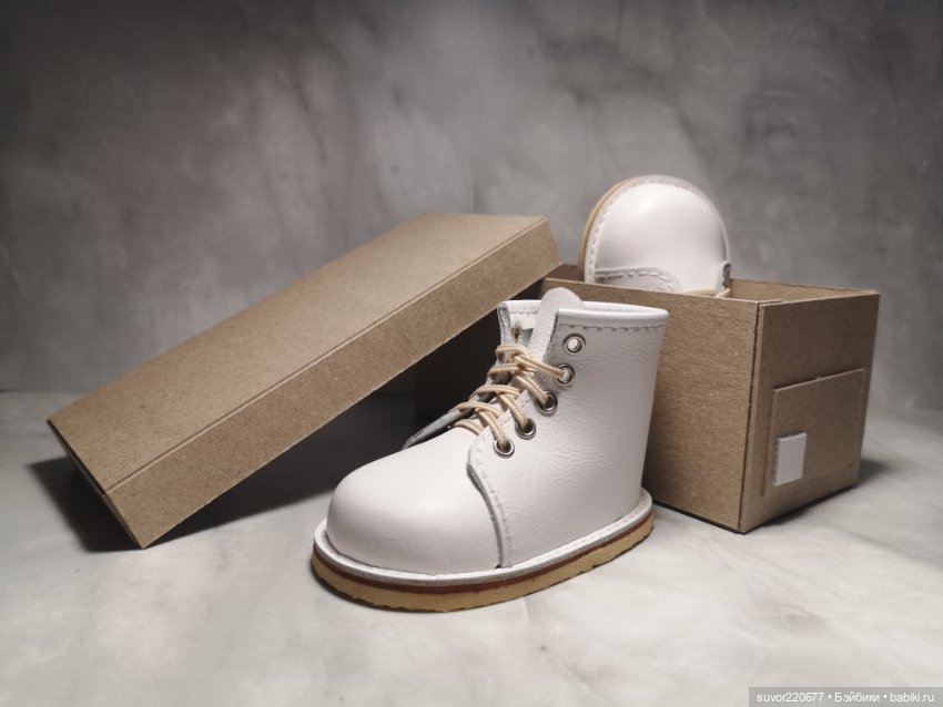 Ботиночки для кукол Готц ростом 50 см (фото 3)