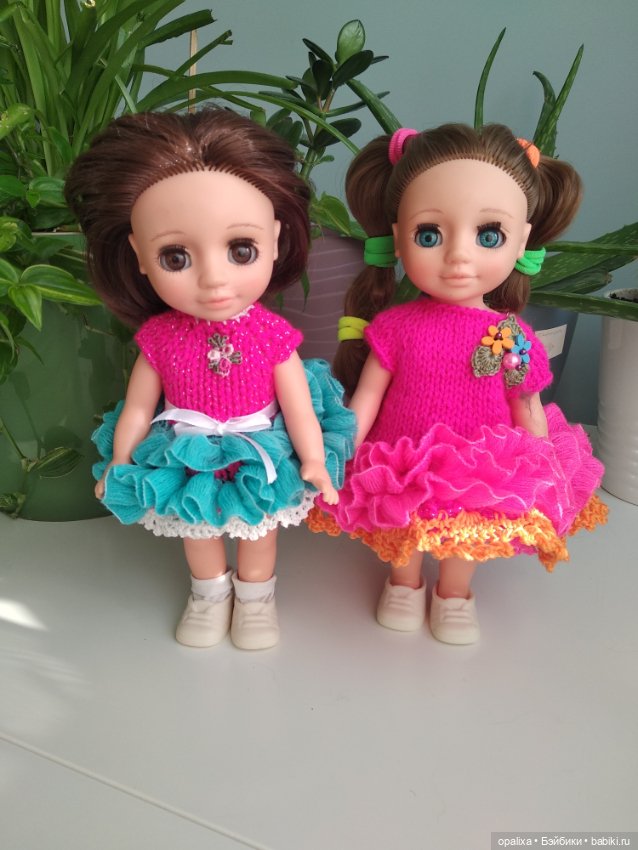 Платья для кукол 25 см, весна Ася, Мия Nines d'Onil (фото 5)