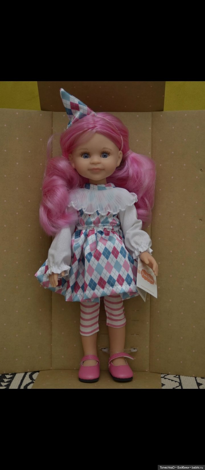 Лимитка Коломбина к юбилею фабрики Paola Reina 2025 г (фото 3)