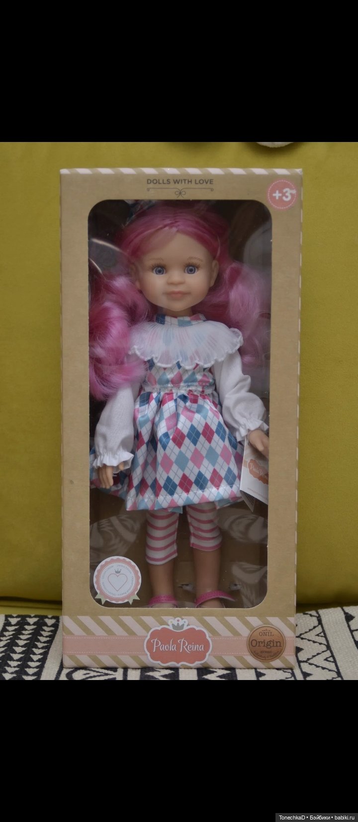 Лимитка Коломбина к юбилею фабрики Paola Reina 2025 г (фото 4)