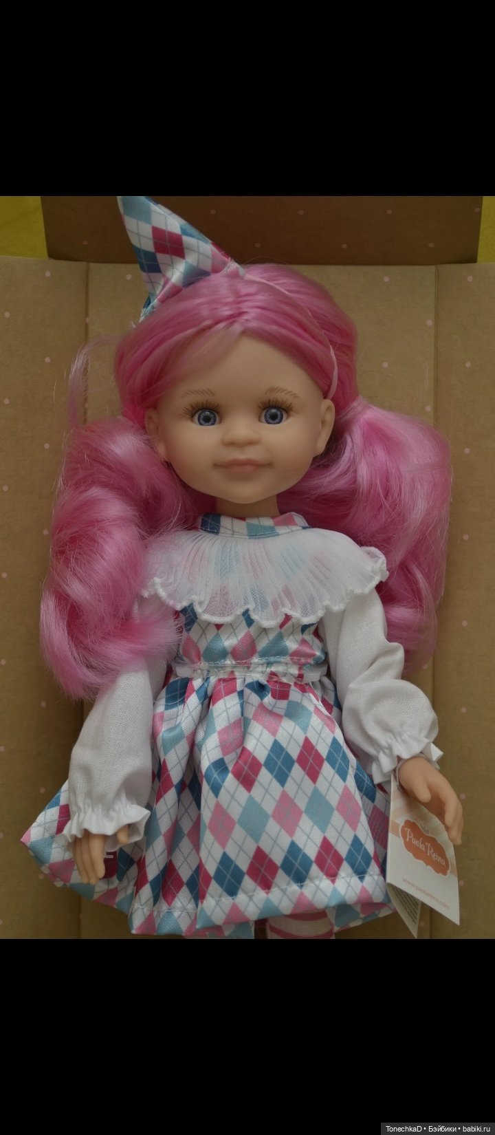 Лимитка Коломбина к юбилею фабрики Paola Reina 2025 г