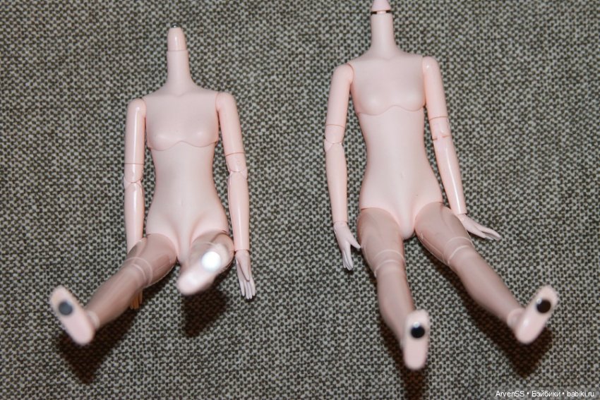 Тело обитсу с виниловым торсом с бюстом S в нормале (фото 3)