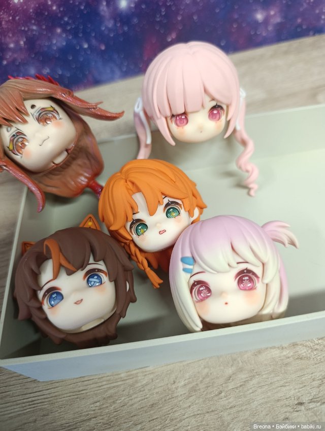 Головы Nagi и DBS — Части шарнирных кукол (не BJD) (фото 2)