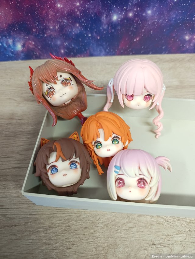 Головы Nagi и DBS — Части шарнирных кукол (не BJD) (фото 4)
