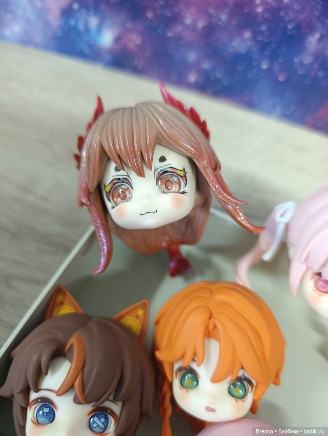 Головы Nagi и DBS — Части шарнирных кукол (не BJD) (фото 3)
