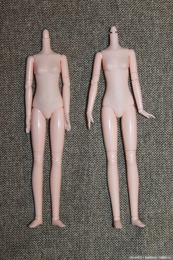 Тело обитсу с виниловым торсом с бюстом S в нормале