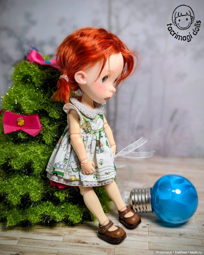 Аутфит с овечкой для куколок Монст (Xiaomi Monst doll) (фото 3)