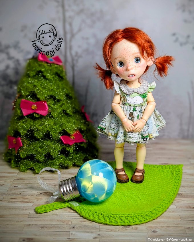 Аутфит с овечкой для куколок Монст (Xiaomi Monst doll) (фото 6)