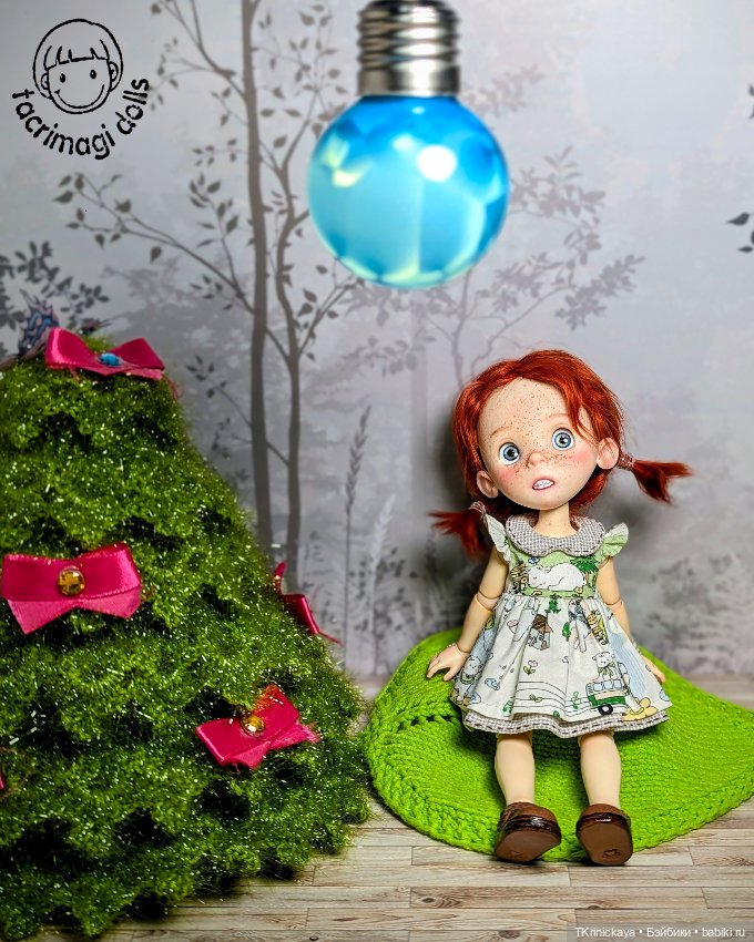 Аутфит с овечкой для куколок Монст (Xiaomi Monst doll) (фото 4)